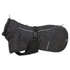 Trixie Hondenjas Limoux Reflect Zwart / Grijs hondenkleding 55 cm