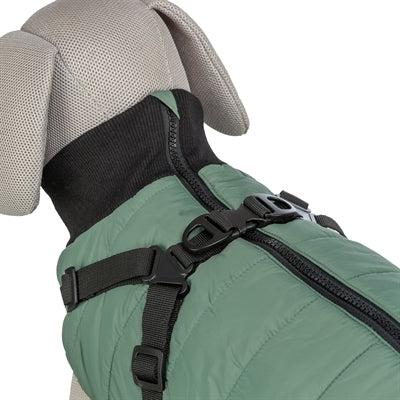 Trixie Hondenjas Pontis Met Tuig Saliegroen hondenkleding
