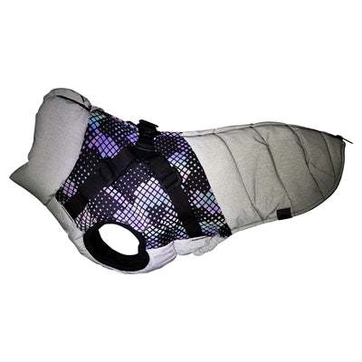 Trixie Hondenjas Pontis Met Tuig Reflect Grijs hondenkleding