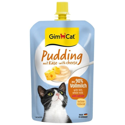 GIMCAT PUDDING POUCH VOOR KATTEN MET KAAS 100 GR