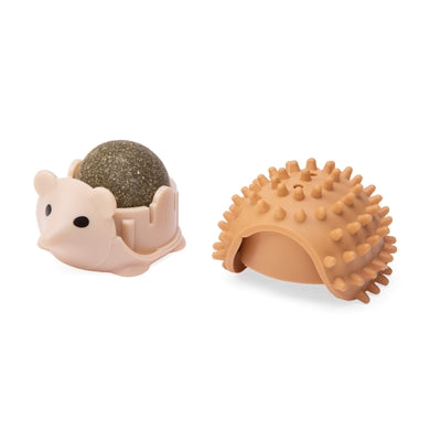 Imac Egel Met Catnip Bal Assorti kattenspeelgoed 6,5x5,5x4 cm