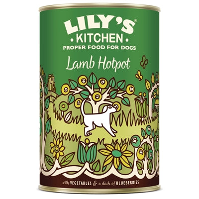 LILY'S KITCHEN DOG LAMB HOTPOT 6X400 GR