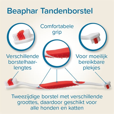 Beaphar Tandpasta en Borstel Combi-pack vachtverzorging hond