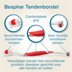 Beaphar Tandpasta en Borstel Combi-pack vachtverzorging hond