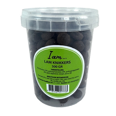 i am Lam Knikkers hondenkoekjes 300 gr