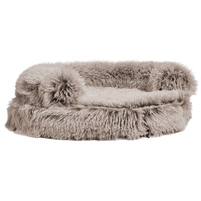CROCI SOFA KATTENMAND BICOLOR BEIGE 45X45X9 CM