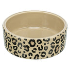 Trixie Voerbak / Drinkbak Leo Kat Keramiek Panterprint Assorti 300 ml 12 cm