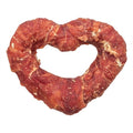 TRIXIE DENTA FUN HEART MET EENDENBORST 10 CM 70 GR 50 ST