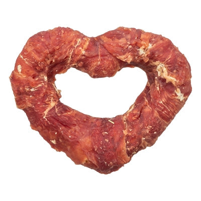 Trixie Denta Fun Heart Met Eendenborst hondensnacks kauwsnack