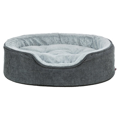 TRIXIE VITAL HONDENMAND LINO SOFT OVAAL GRIJS / LICHTGRIJS 110X92CM