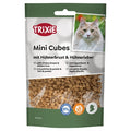 Trixie Mini Cubes Met Kippenborst en Kippenlever kattensnacks gedroogd 50 gr