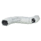 Trixie Harvey Pluche Speeltunnel / Donut Wit / Grijs kattenspeelgoed 160x25 cm