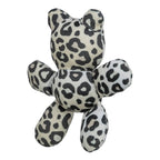 Trixie Beer Pluche Panterprint Met Kattenkruid / Catnip Assorti kattenspeelgoed 12 cm