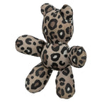 Trixie Beer Pluche Panterprint Met Kattenkruid / Catnip Assorti kattenspeelgoed 12 cm