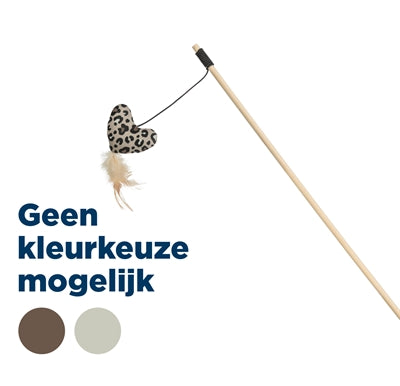 TRIXIE KATTENHENGEL HART HOUT / KATOEN MET KATTENKRUID / CATNIP 50 CM