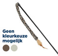 Trixie Kattenhengel Staart Panterprint Pluche Met Kattenkruid / Catnip kattenspeelgoed 51 cm
