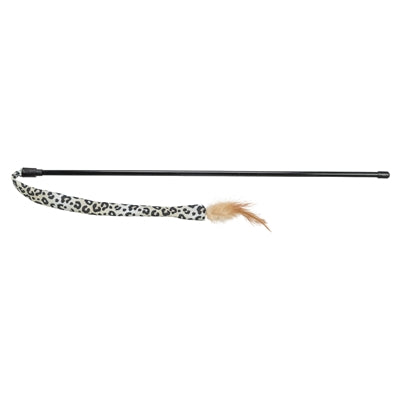 Trixie Kattenhengel Staart Panterprint Pluche Met Kattenkruid / Catnip kattenspeelgoed 51 cm
