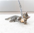 Trixie Kattenhengel Staart Panterprint Pluche Met Kattenkruid / Catnip kattenspeelgoed 51 cm