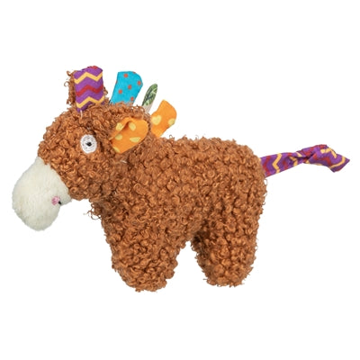 Trixie Paard Pluche Met Kattenkruid / Catnip Bruin kattenspeelgoed 15 cm