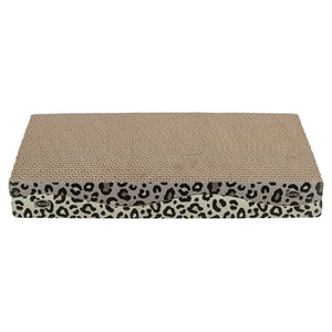 Trixie Krabplank Leo Karton Panterprint Met Kattenkruid / Catnip krabpaal 44x25x6 cm 2 st