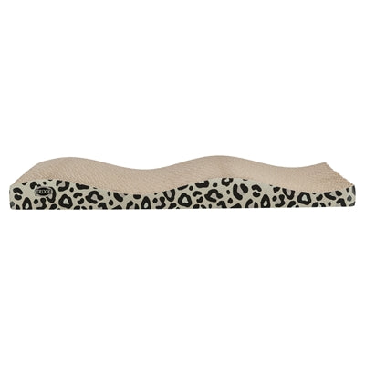 Trixie Krabplank Leo Karton Panterprint Met Kattenkruid / Catnip krabpaal 44x25x6 cm 2 st