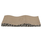 Trixie Krabplank Leo Karton Panterprint Met Kattenkruid / Catnip krabpaal 44x25x6 cm 2 st