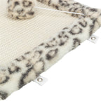 Trixie Krabmat Leo Panterprint Creme krabpaal 55x35 cm