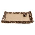 TRIXIE KRABMAT LEO PANTERPRINT BRUIN 55X35 CM