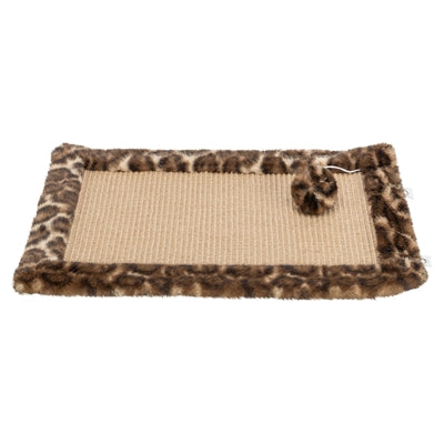 TRIXIE KRABMAT LEO PANTERPRINT BRUIN 55X35 CM