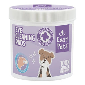 Easypets Eye Cleaning Pads vachtverzorging hond 100 st