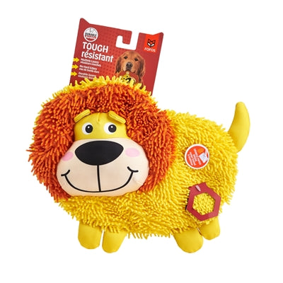 Fofos Crinkle Tough Leeuw Zonder Vulling hondenspeelgoed 33x25x7 cm