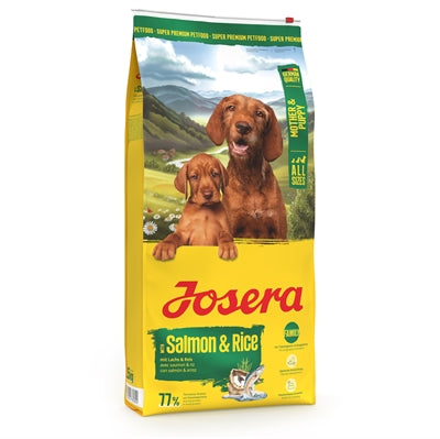 Josera All Sizes Mother/Puppy Salmon / Rice hondenvoer droogvoer 12,5 kg