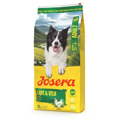Josera All Sizes Adult Light & Vital hondenvoer droogvoer 12,5 kg