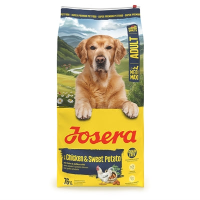 JOSERA MEDIUM MAXI ADULT CHICKEN / SWEET POTATO 12,5 KG