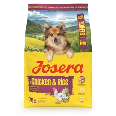 Josera Mini Senior Chicken / Rice hondenvoer droogvoer 3 kg