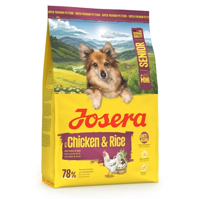 Josera Mini Senior Chicken / Rice hondenvoer droogvoer 3 kg