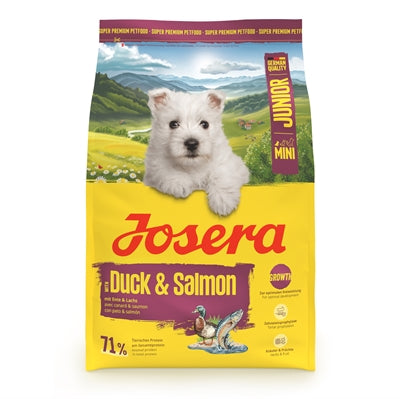 Josera Mini Junior Duck / Salmon hondenvoer droogvoer 3 kg