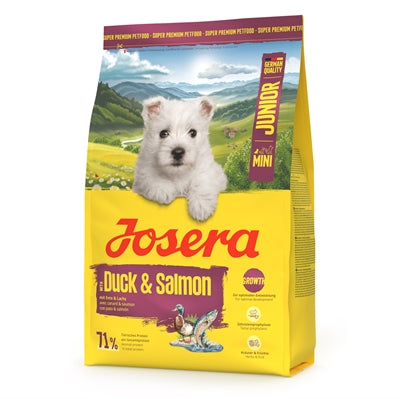 Josera Mini Junior Duck / Salmon hondenvoer droogvoer 3 kg