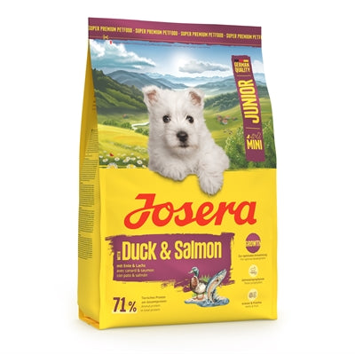 Josera Mini Junior Duck / Salmon hondenvoer droogvoer 3 kg