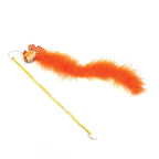 Happy Pet Tabby Patch Kattenhengel Goudvis Oranje kattenspeelgoed 40x7,5 cm