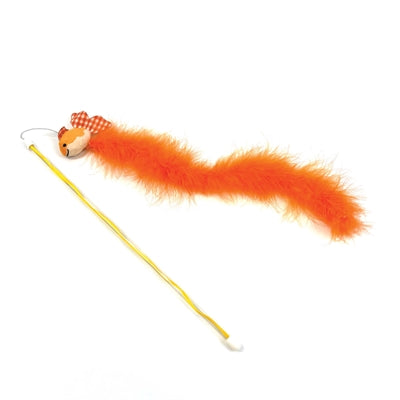 HAPPY PET TABBY PATCH KATTENHENGEL GOUDVIS ORANJE 40X7,5 CM