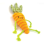 Happy Pet Tabby Patch Wortels Met Catnip kattenspeelgoed 14 cm en 20 cm