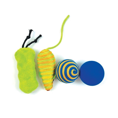Happy Pet Tabby Patch Rups Multipack kattenspeelgoed 4 st