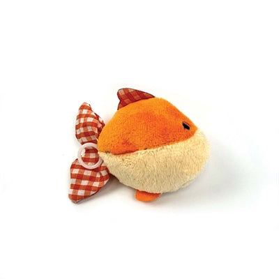 Happy Pet Tabby Patch Shaking Goudvis kattenspeelgoed 10x8X4 cm