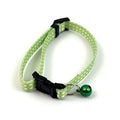 HAPPY PET TABBY PATCH HALSBAND KAT RUIT GROEN 18-30X1 CM