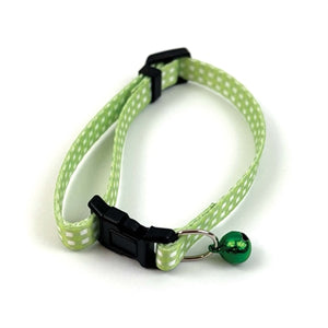 HAPPY PET TABBY PATCH HALSBAND KAT RUIT GROEN 18-30X1 CM