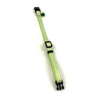 HAPPY PET TABBY PATCH HALSBAND KAT RUIT GROEN 18-30X1 CM