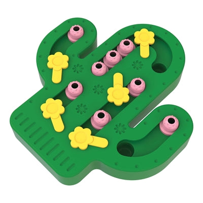 HAPPY PET TABBY PATCH CACTUS PUZZEL INTELLIGENTIE SPEELGOED 34X29X4 CM