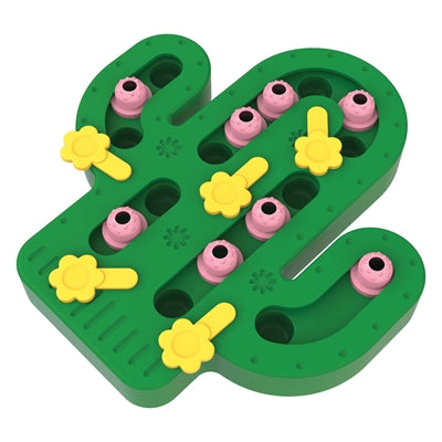 Happy Pet Tabby Patch Cactus Puzzel Intelligentie Speelgoed kattenspeelgoed 34x29x4 cm