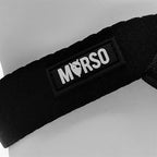 Morso Mini Hondentuig Verstelbaar Gerecycle Zwart hondenhalsband hondenriem nylon 29-38x2,5 cm